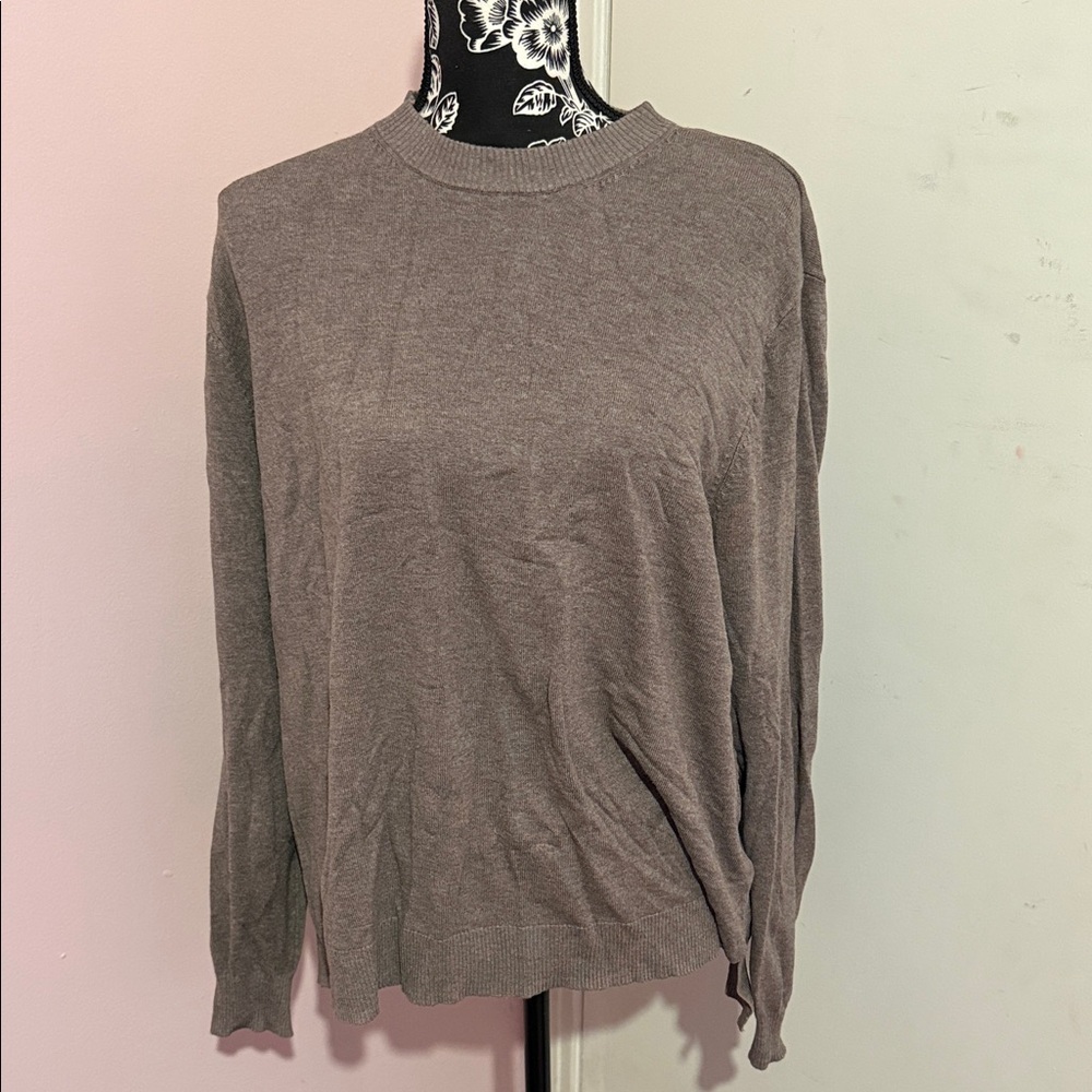 H&M Women's Crew Neck Sweater - Taupe
